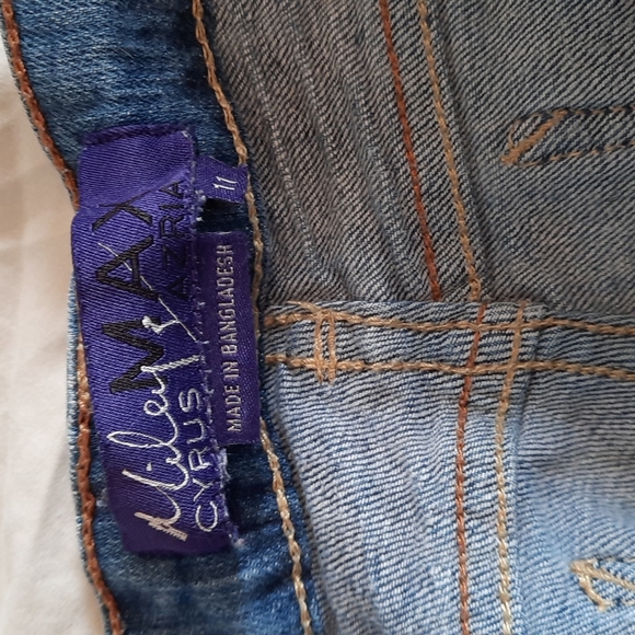 Max Azria Miley Cyrus denim shorts size 11 - Picture 4 of 6